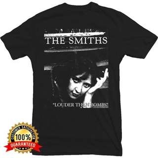 เสื้อยืดโอเวอร์ไซส์ขายดี เสื้อยืด พิมพ์ลาย The Smiths Us Tour 1986 The Queen Is Dead Rock Rock Merch AQ304 NFdeaa45BIoad