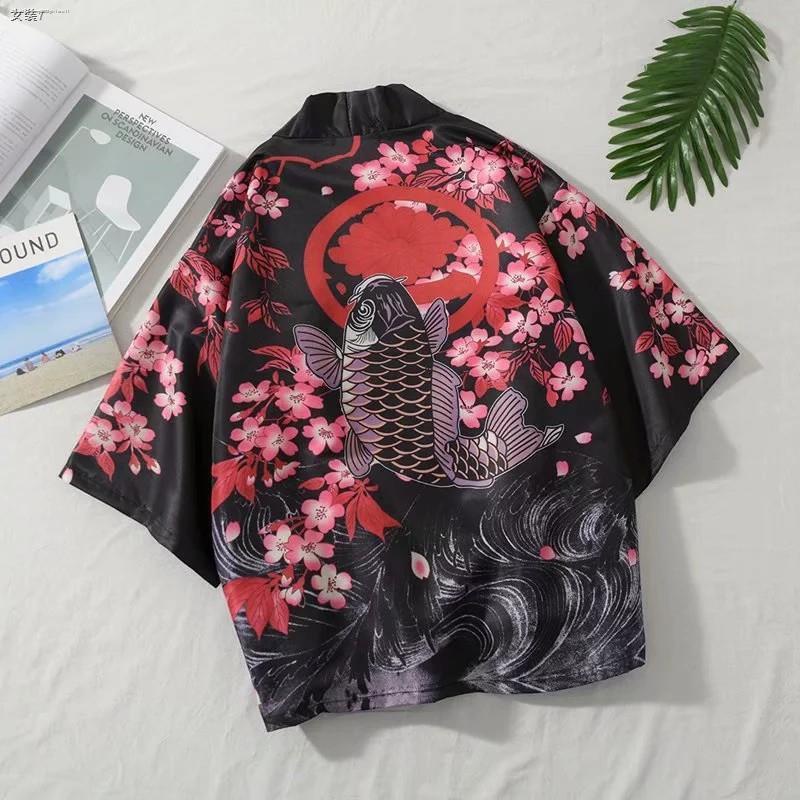 เสื้อคลุม-ทรงกิโมโน-สไตล์ญี่ปุ่น