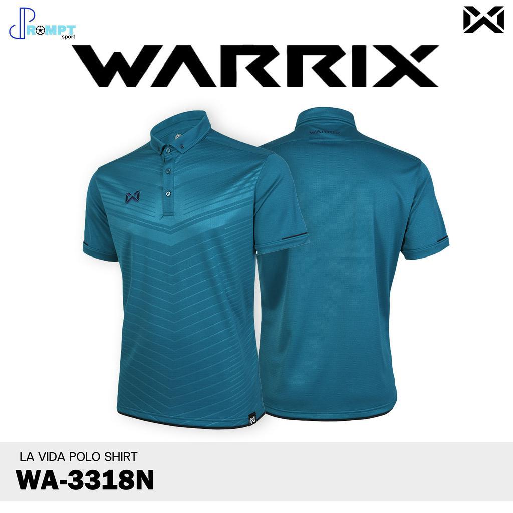 เสื้อโปโล-เสื้อโปโลแขนสั้นวอริกซ์-la-vida-wa-3318n-warrix-รหัส-wa-3318n-ของแท้100