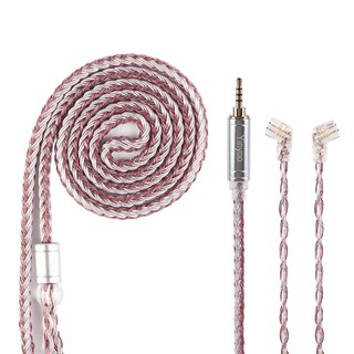 Yinyoo 16 Core High Purity Silver Plated Earphone Upgrade Cable For ZS10 Pro AS10 AS16 AS12 ZSN PRO