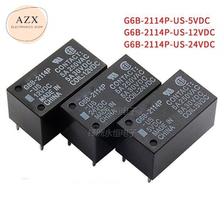 ถูกสุด!! G6B-1114P-US DC24  DC12V DC5V )OMRON   Power Relay สินค้าพร้อมส่ง