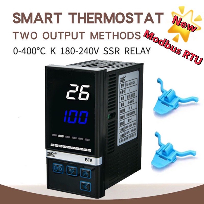 *New Modbus RTU -Digital PID TEMPERATURE CONTROLLER SMART THERMOSTAT ...