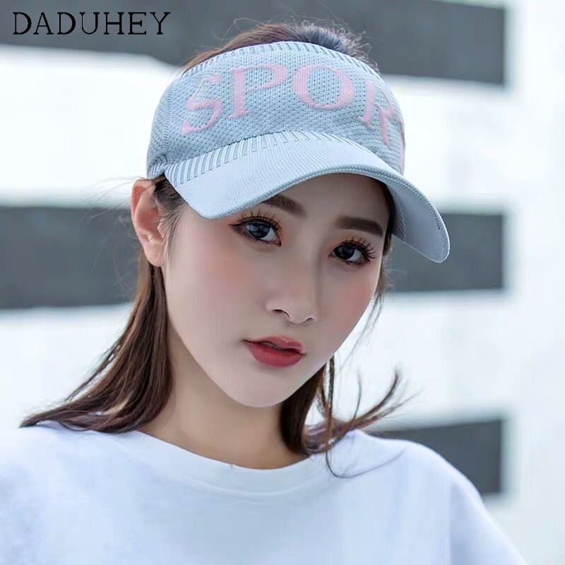 daduhey-5-colors-korean-fashion-letter-print-sun-proof-peaked-cap-topless-hat-fashion-trend-girls-cap-multiple-colors-sun-hat