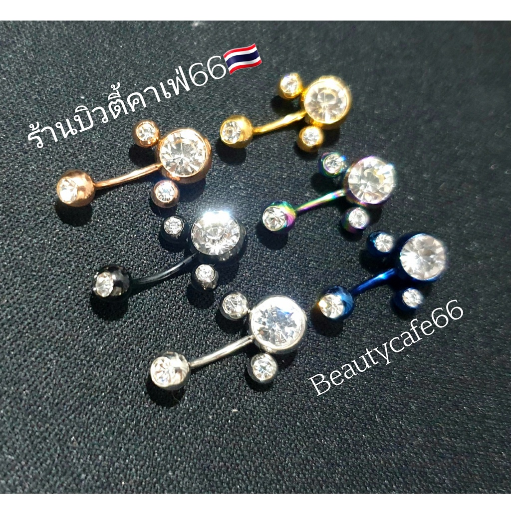 mk1-2-1pc-ส่งจากไทย-จิวสะดือ-mickey-จิวเพชร-ก้านสแตนเลสแท้-1-2-ยาว-10mm-หัวมิกกี้-8-mm