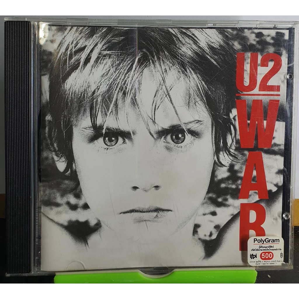 cd-ซีดีเพลง-u2-war-made-in-france