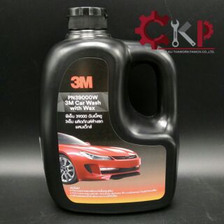 3M แชมพูล้างรถ สูตรผสมเเวกซ์ 1000ml. PN39000W สูตรผสมแวกซ์ 2 in 1 ทั้งล้างเเละเคลือบเงาในขั้ตอนเดียว