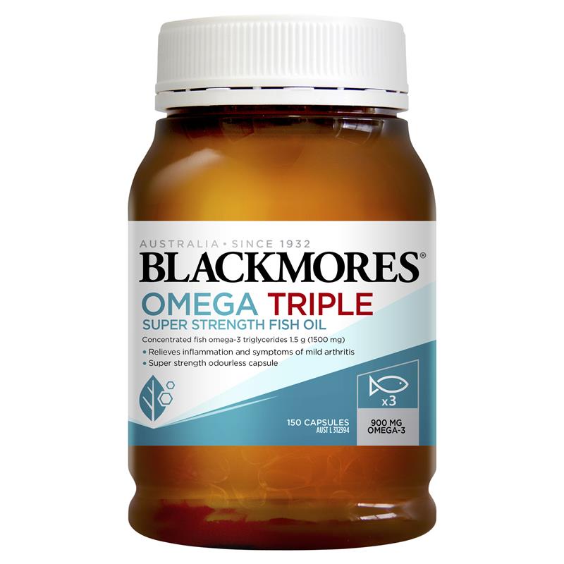 blackmores-omega-triple-concentrated-fish-oil-150-capsules-น้ำมันปลา-1-500-mg-บำรุงสมอง-บำรุงหัวใจ