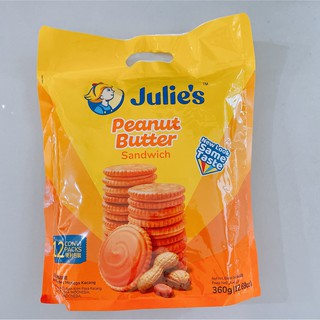 ภาพขนาดย่อของภาพหน้าปกสินค้าJulie's Peanut Cracker จากร้าน monkeypor บน Shopee