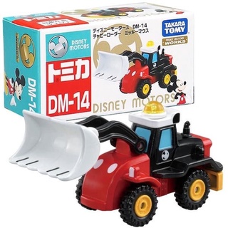 แท้ 100% โมเดล รถตัก ดิสนีย์ มิกกี้ เมาส์ Takara Tomy Tomica Disney Motors DM-14 Chabby Loader Mickey Mouse