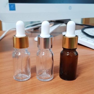 ขวดดรอปเปอร์,ขวดแบ่ง,ขวดแก้ว,ขวดหยดขนาด 10ml