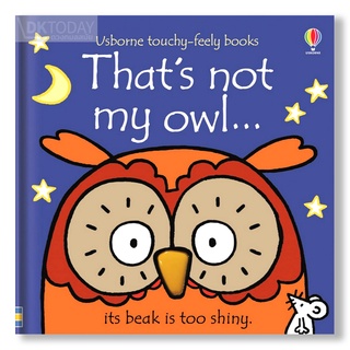 DKTODAY หนังสือ USBORNE THATS NOT MY OWL (AGE 3+ MONTHS)