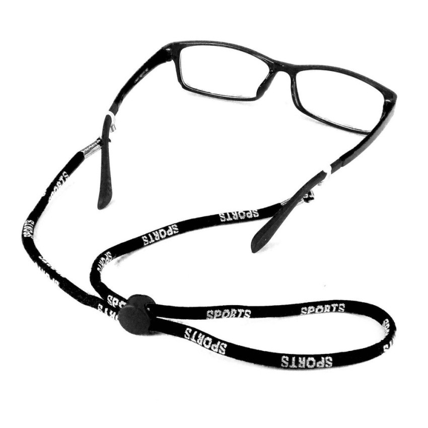 sports-สายแว่น-คล้องแว่นตา-รุ่น-b-001-สีดำ-for-eyewear-ทำจากsoftnylon-ทรงสปอร์ต