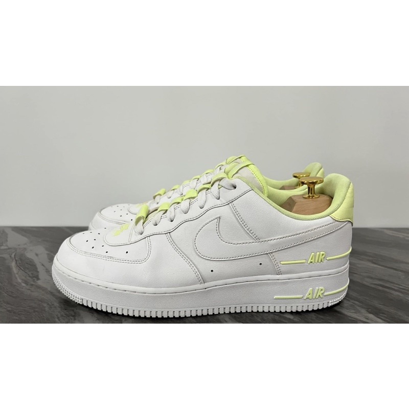 nike air force 1 low double air low white barely volt