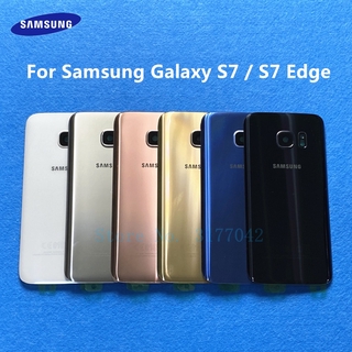 S7 ฝาครอบแบตเตอรี่ด้านหลังสําหรับ Samsung Galaxy S 7 Edge G935 G935F G935Fd S 7 G930 G930F G930Fd