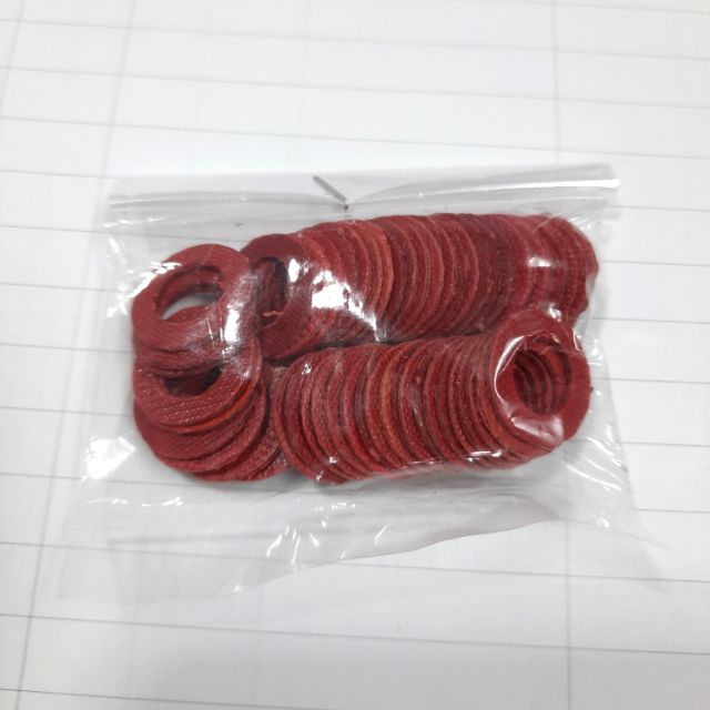 ภาพหน้าปกสินค้าแหวนไฟเบอร์ รูใน 9มิล แหวนแดง แหวนกันรุน9มิล 1ถุง มี 45-55 ชิ้น จากร้าน chavanonpreechatheerakul บน Shopee