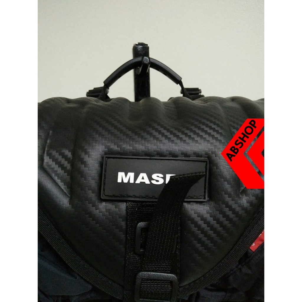 กระเป๋าเป้หลังแข็ง-ขับบิ๊กไบค์-hardshell-backpack-maspo-cliplock-สีแดง