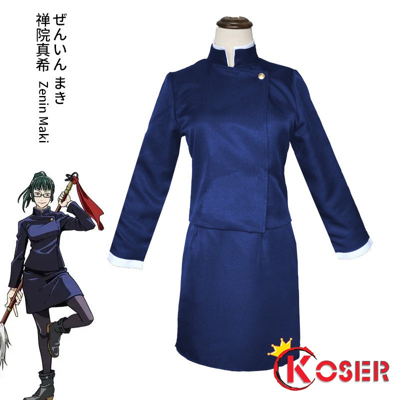 coser-king-store-jujutsu-kaisen-zenin-maki-เครื่องแต่งกายคอสเพลย์-cosplay-costume-การ์ตูนอะนิเมะ-มหาเวทย์ผนึกมาร