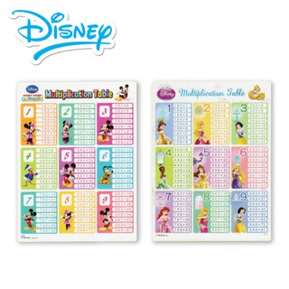 Disney โปสเตอร์ 3D สูตรคูณ 42x56 CM.(3D poster multiplication 42x56 CM.)