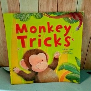 หนังสือปกอ่อน Monkey Tricks มือสอง