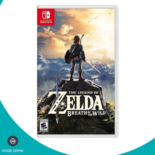 สินค้า สินค้ามือ1 Zelda The Legend of Breath of the wild   english หลายภาษา เกมส์ Nintendo Switch GAME