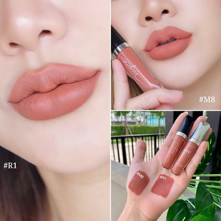 แพ็กคู่ ลิป myca (ไมก้า) LIP MADMATTE  สีสวย แน่น ติดทน ได้ 2 แท่งเลยน้า