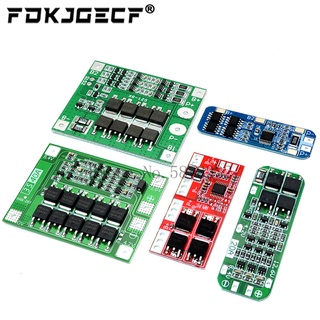 บอร์ดชาร์จแบตเตอรี่ลิเธียม 3S 10A 20A 25A 30A 40A 60A Li-ion 18650 PCB BMS สําหรับโมดูลเจาะมอเตอร์ Lipo Cell