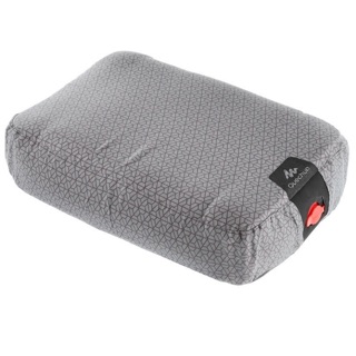 หมอนสำหรับเทรคกิ้ง หมอนตั้งแคมป์ หมอนเดินป่า หมอน Forclaz รุ่น HELIUM (สีเทา) CAMPING PILLOW