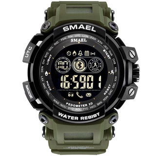 Men Digital Wrist watches LED Display SMAEL Watch for male Digital clock Men Sport Watches Big Dial 8018 Wtaerproof Men