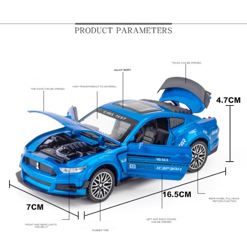 1-32-ford-mustang-gt500-die-cast-ยานพาหนะรถโลหะผสมรุ่นเสียงและแสงรถลากรุ่นคอลเลกชันรถยนต์ของเล่นcar-model-toy