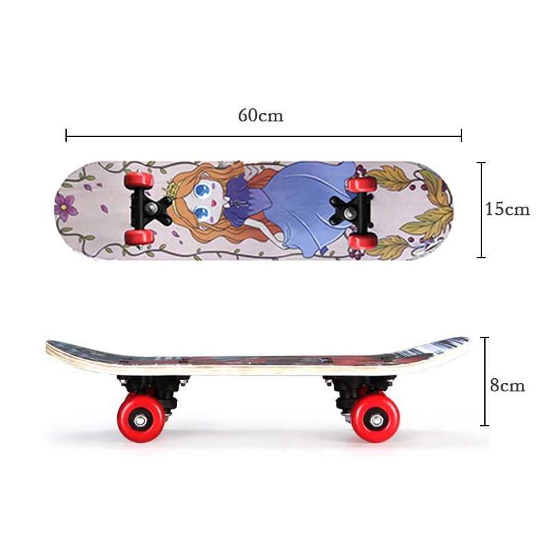 สเก็ตบอร์ดสำหรับเด็ก-2-7-ปี-รับน้ำหนักได้ถึง50kg-student-skateboard-60cm-สเก็ตบอร์ดเด็ก-สเก็ตบอร์ด4ล้อ-สเก็ตบอร์ดแฟชั่น