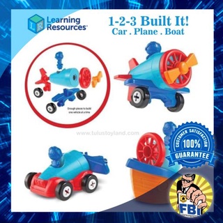 1-2-3 Build it! Car, Plane, Boat Boardgame [ของแท้พร้อมส่ง]