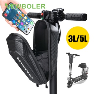 Newboler กระเป๋าจักรยานไฟฟ้า แบบแข็ง กันน้ํา 3 ลิตร 5 ลิตร สําหรับจักรยานเสือภูเขา สกูตเตอร์