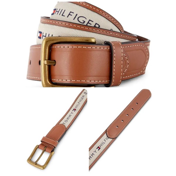 เข็มขัดtommy-hilfiger-หนังแท้-ของแท้-100