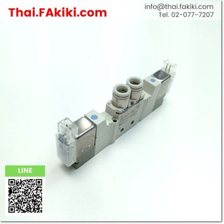 มือสองพร้อมส่ง,(C)Used, VQZ1221-5M1-C6 Solenoid valve ,โซลินอยด์วาล์ว สเปค DC24V Φ6 ,SMC (66-004-313)