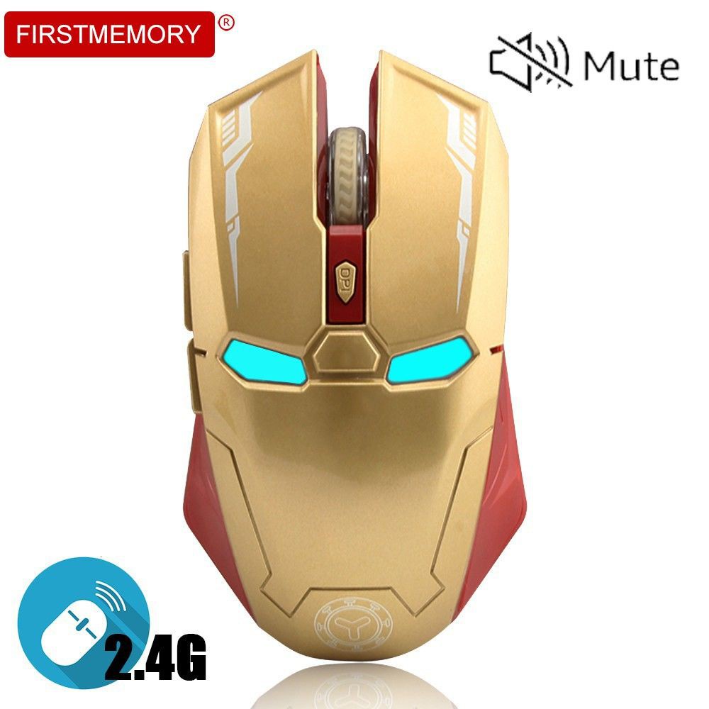 เมาส์เล่นเกมไร้สาย-iron-man-2-4g-6-ปุ่ม-1600-dpi-mouse