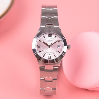 ภาพหน้าปกสินค้านาฬิกา Casio รุ่น LTP-1241D-4A นาฬิกาข้อมือผู้หญิง สายสแตนเลส หน้าปัดชมพู ของแท้ 100% ประกันศูนย์ CMG 1 ปีเต็ม ที่เกี่ยวข้อง