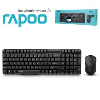 เมาส์ไร้สายและคีย์บอร์ดไร้สาย Rapoo Wireless Combo Set