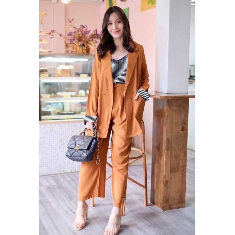 ชุดเซ็ท-3ชิ้น-สไตล์เกาหลี-ผ้าใส่สบาย-ผ้าดีมากคะ