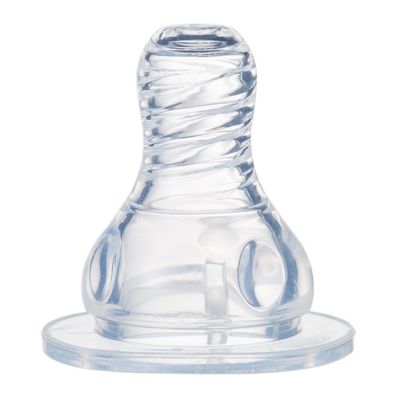 ภาพหน้าปกสินค้าจุกนมซิลิโคน แบบปากแคบ ปลอดสาร BPA ขนาด 3.7cm จากร้าน lnycx.th บน Shopee
