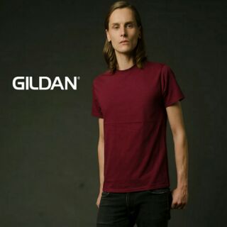 เสื้อยืด Gildan Premium Cutton สี Red