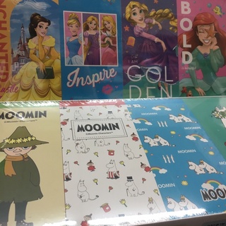 กระดาษโน๊ต มูมิน moomin,Disney princess (4เล่ม/set)
