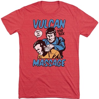 เสื้อยืดอินเทรนด์ผู้ชายอินเทรนด์ผู้หญิงเสื้อยืดแขนสั้นพิมพ์ลาย Star Trek เสื้อยืดแฟชั่นผู้ชายS-3XL
