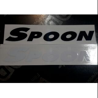 ภาพขนาดย่อของสินค้าสติ๊กเกอร์ SPOON งานตัดไดรคัท