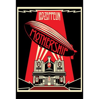 โปสเตอร์ Led Zeppelin เลดเซพพลิน Rock Poster รูปภาพติดห้อง ตกแต่งผนัง โปสเตอร์วงดนตรี โปสเตอร์ติดผนัง โปสเตอร์วงร็อค