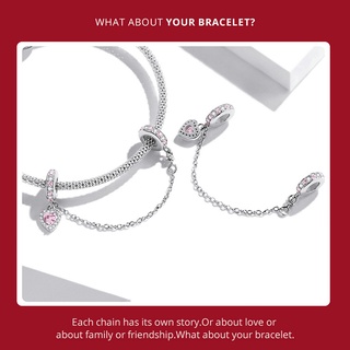 ภาพขนาดย่อของภาพหน้าปกสินค้าBamoer Beads 925 Sterling Silver Valentine's Day Series Charm 4 style Fashion Accessories Fit DIY Bracelet and Necklace จากร้าน bamoer.th บน Shopee ภาพที่ 6