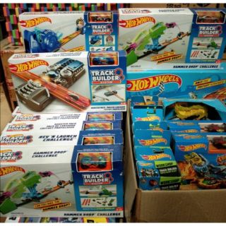 Hotwheels track​ builder​ แบบกล่องกระดาษขนาดกลาง