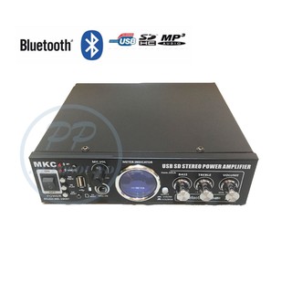 MKC เครื่องขยายเสียง Bluetooth USB รุ่น MK-100BT