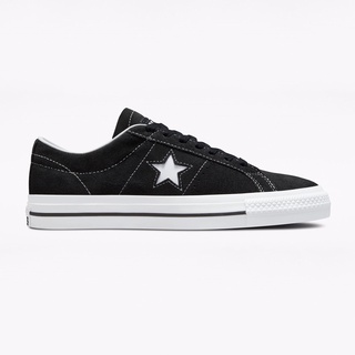 Converse รองเท้าผ้าใบ One Star Pro Suede OX | Black/Black/White ( 171327CF1BKXX )