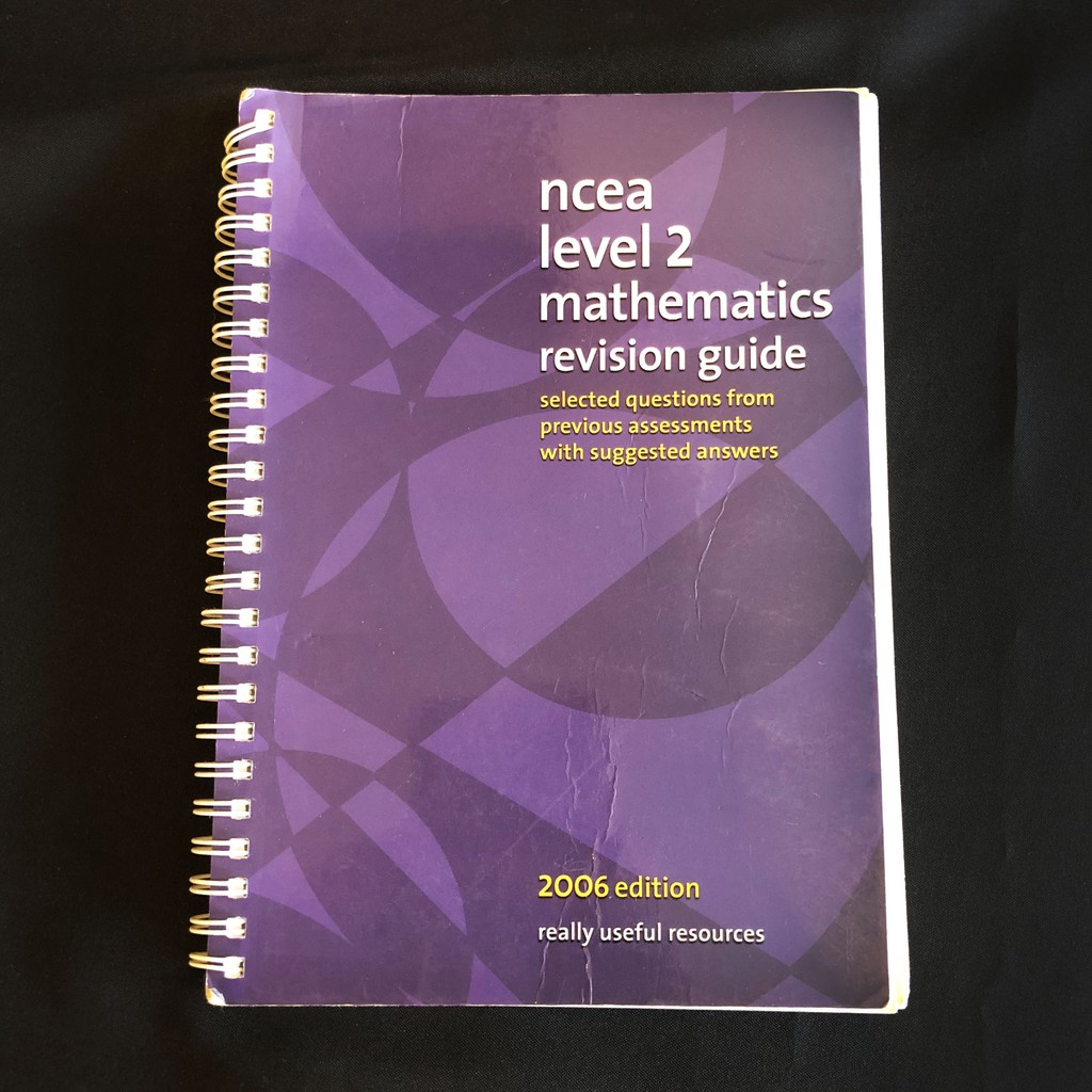 หนังสือ-ncea-level-2-mathematics-revision-guide-มือสอง-สภาพดี-ราคาถูก