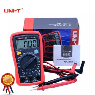 UNI-T UT-33D+ NCV Auto Power off Digital Multimeter  ดิจิตอลมัลติมิเตอร์ ut-33d+